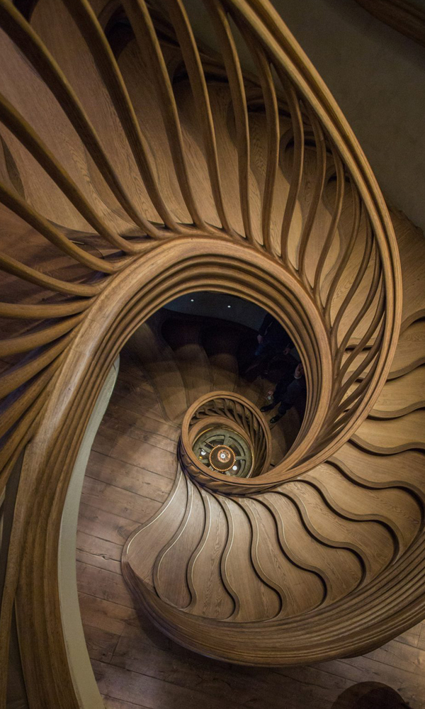 дизайн под ключ винтовая лестница